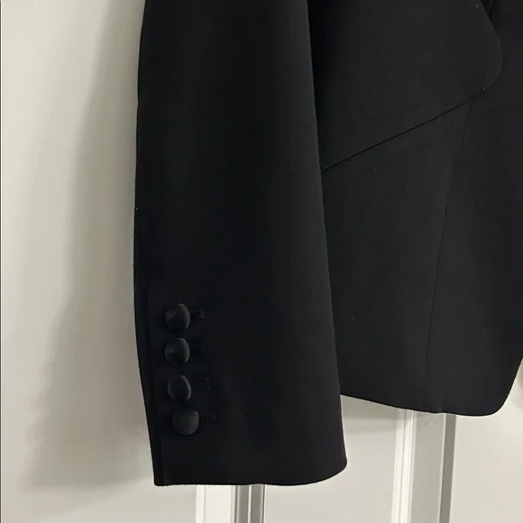 White House Black Market Classic Women's Tuxedo Blazer - Picture 4 of 5